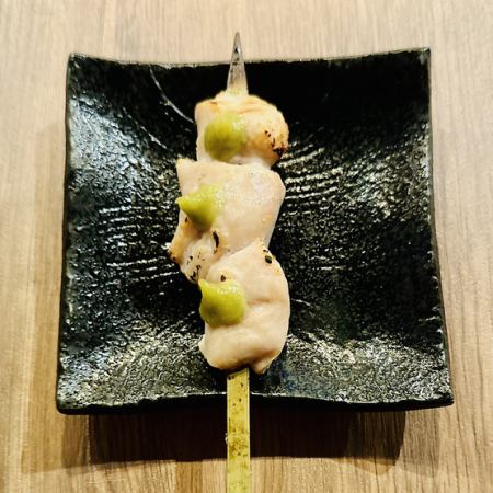 ささみ(わさび醤油・梅しそ・明太マヨ)