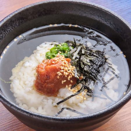 本日のお茶漬け