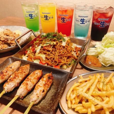 〇Easy course with 2 hours of all-you-can-drink: 3,500 yen → 3,000 yen (tax included)