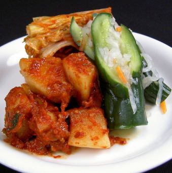 キムチ盛合せ