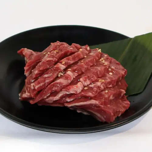 Skirt steak diamond cut (with sauce or salt)
