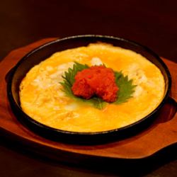 鉄板！明太子卵鉄板
