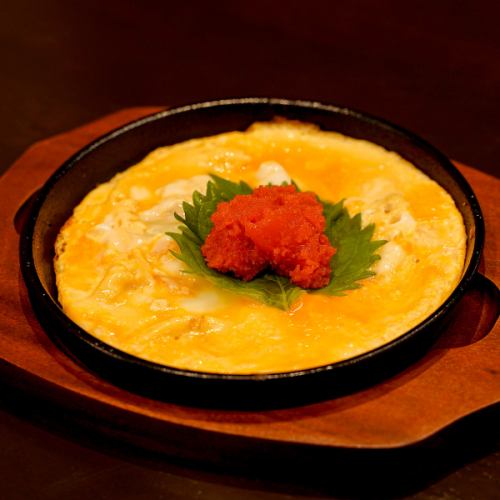 鉄板！明太子卵鉄板