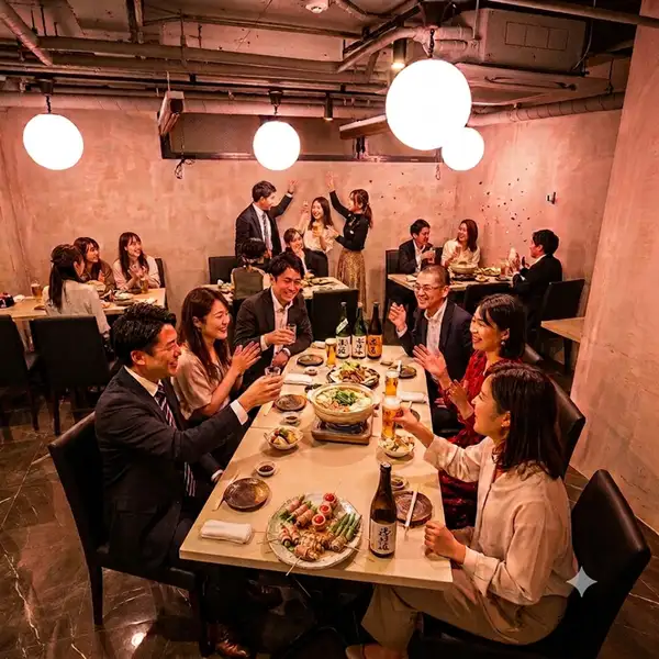 【絆串◆】当店では貸切のご予約もお気軽に承っております。歓送迎会や二次会など、さまざまなシーンでご利用いただけます。25名様以上から貸切可能ですので、周りを気にせずゆったりとお楽しみください。ご希望やご相談などございましたら、お気軽にお問い合わせください。