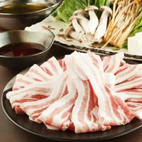 Feel sweetness and umami ~ Echigo mochi pork shabu-shabu ~