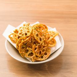 のり塩蓮根チップス
