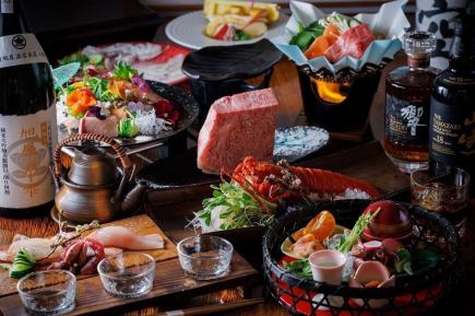 Kuramoto Soumerie 提供高端日本料理,提供融合龍蝦等美食的高級宴會菜單