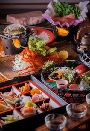 고급 할인 일본 요리 쿠라모토 창몽리에의 가이세키 플랜 극상 회석 봉황의 선