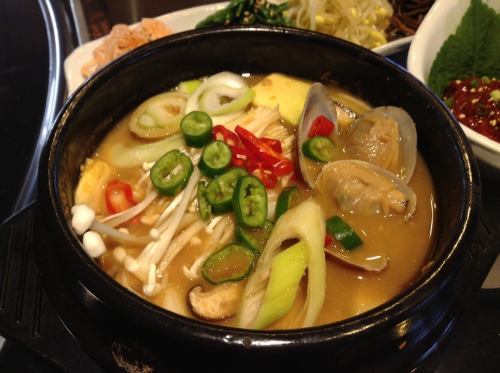 Korean miso stew
