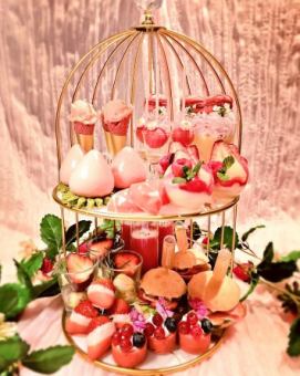 Berry Berry Berry粉紅下午茶+餐桌藝術