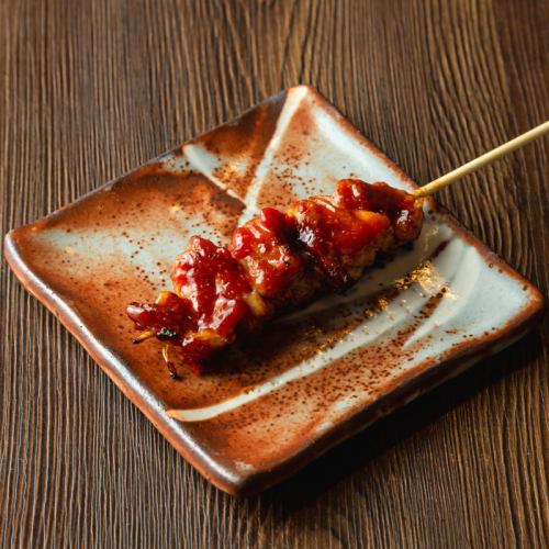 Our specialty! Umeboshi's original 'Ume sauce yakitori' only available in the world