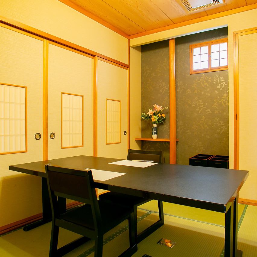 2名様個室もご用意しているので、ゆったりご堪能いただけます。