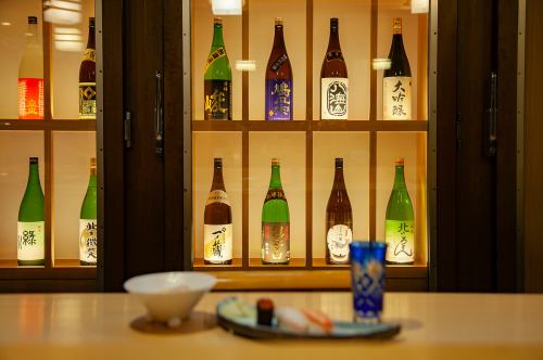 日本酒焼酎豊富な取り揃え