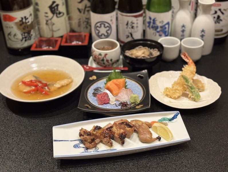 当日おまかせコース料理全6品100分飲み放題付4950円！！