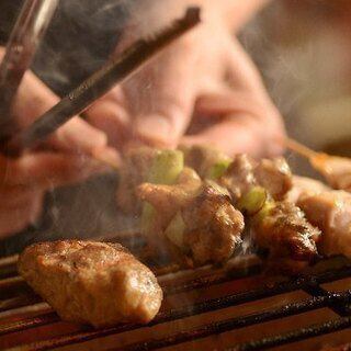 【飲み放題付きお手軽コース】初めてのご来店の方にもおすすめ！串焼きなど全5品◆3300円(税込)