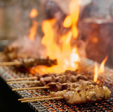 Enjoy a wide variety of yakitori cooked to perfection!