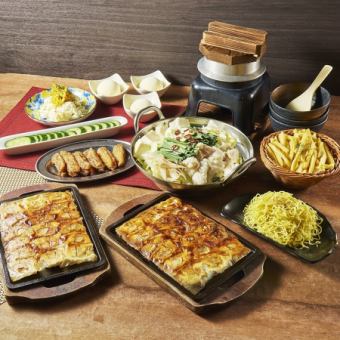 炊立て羽釜飯と餃子食べ放題