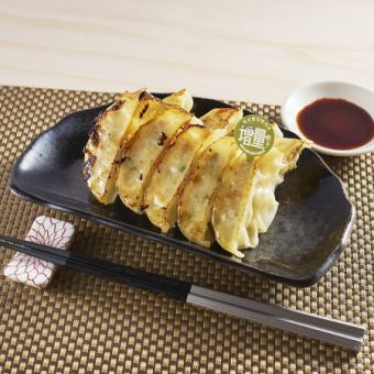 《焼き餃子》　にんにく増量焼き餃子 12個入
