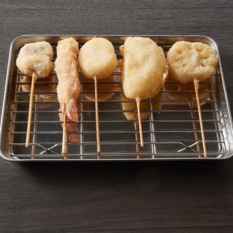5種烤串拼盤