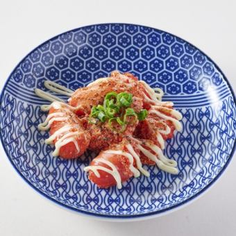 烤鱈魚子佐蛋黃醬