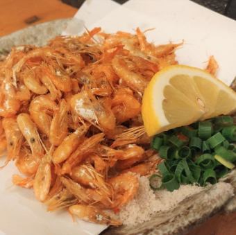 川海老の唐揚げ