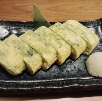 あおさ海苔出汁巻き玉子
