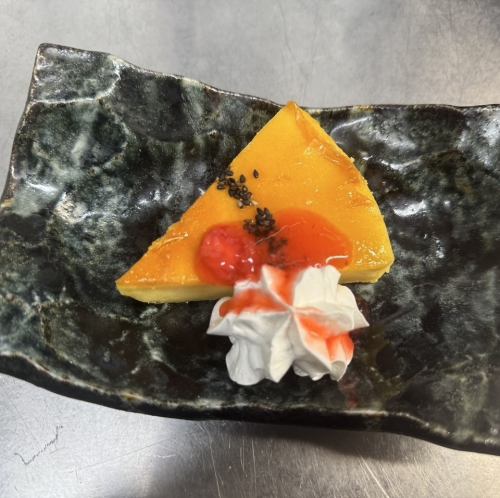 お芋のチーズケーキ