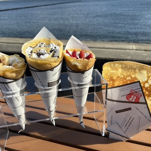 【◇季節に合わせたデザート◇】かき氷やクレープなど旬の食材を使ったメニューをご用意しております。