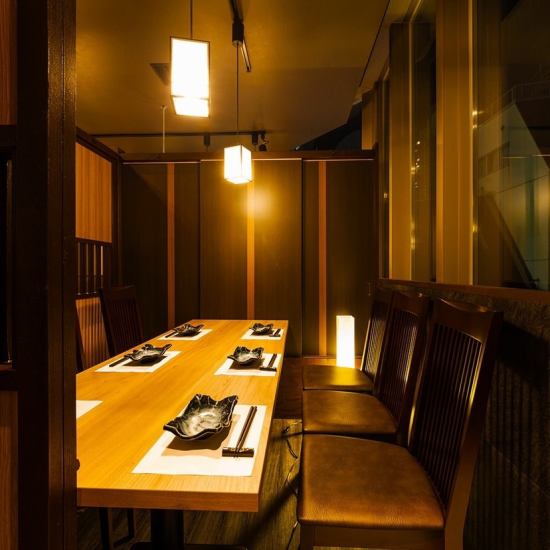 個室は全部で3部屋用意!ご予約はお早めに!