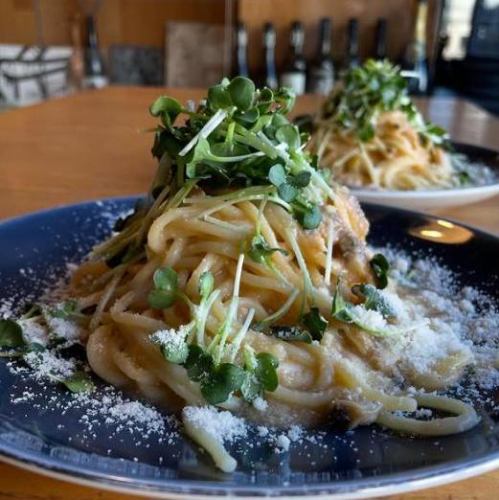 アサリの明太子バターパスタ