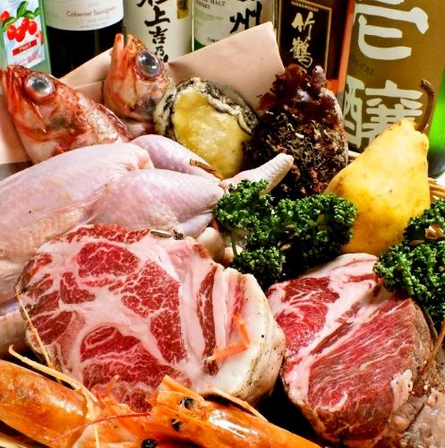 [美味！美食套餐]長岡豬肉！伊比利亞豬肉！4400日元套餐含2小時無限量暢飲