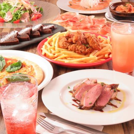 【11-12월】추천 코스 음료 방부(120분 LO5분 전, 일~목 한정 18시까지 스타트 180분) 8품