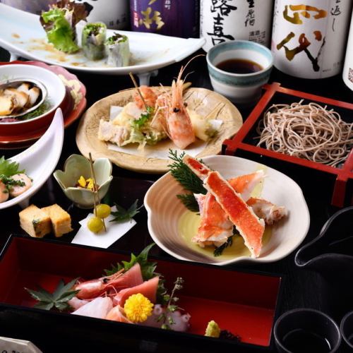 享用时令菜肴的宴会套餐