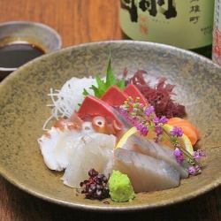 お造り三点盛り