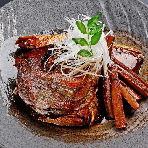◆鯖の塩焼き（858円）◆鯛のかぶと焼（858円）◆鯛のかぶと煮（968円）