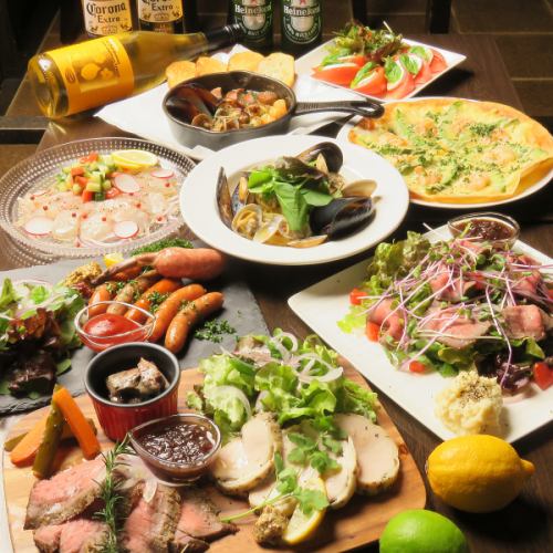 飲放付コースは4480円～♪