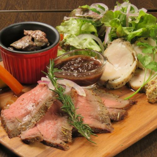 肉３種盛りプレート