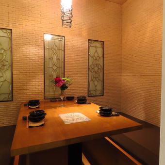 This room is very private, so it is popular for girls-only gatherings and secret dinner parties where you want to have a secret conversation.Book early for popular seats♪