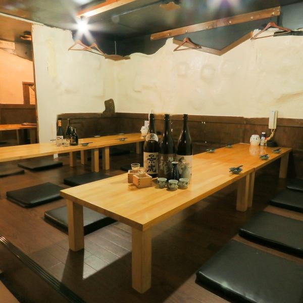Tatami mat seats [4 people x 2/6 people x 2/8 people x 1/10 people x 1] Leave all kinds of events and large banquets to us! We are here.A maximum of 45 people can be chartered! We can also accommodate groups of up to 35 people.It's just a minute's walk from Hiratsuka Station, so it's easy for groups to gather and disperse. Book early!