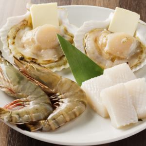 海鮮盛り3種