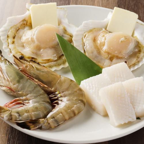 海鮮盛り3種