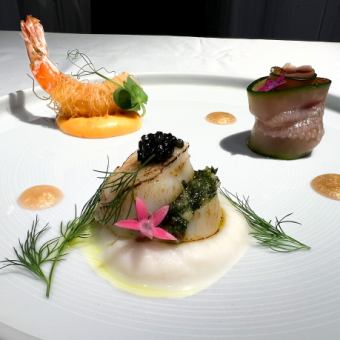 2025年Xmas 【全7品】黒毛和牛を使ったフレンチ王道赤ワイン煮込みがメインのクリスマスディナー