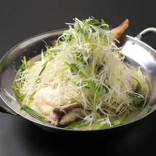 Finishing dish (rice porridge)