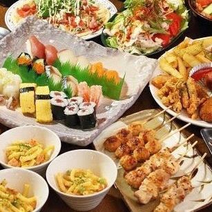 Kakusuke☆Banquet plan! All 8 dishes + 2 hours of all-you-can-drink from 3,000 JPY (incl. tax)