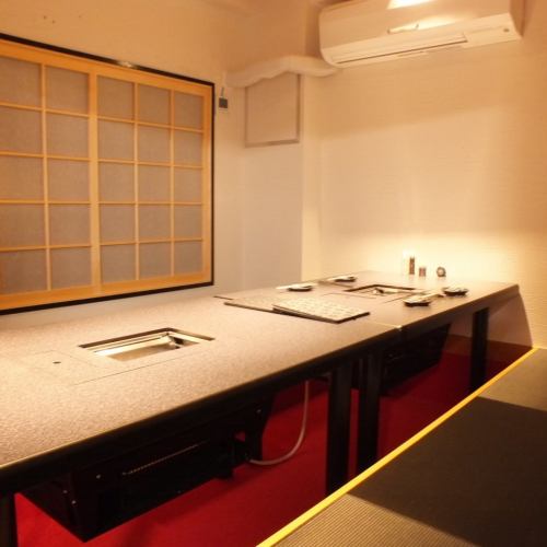 Private room that can accommodate up to 10 people