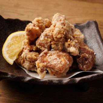 개인실 있음 [당 튀김 & 감자 뷔페 포함] 120분 음료 무제한 포함 전 9품 실내 비어 가든 코스 4480엔→3480엔