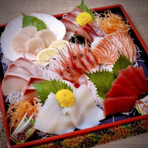 [Now accepting reservations for the New Year holidays] Assorted sashimi (approx. 5 servings)