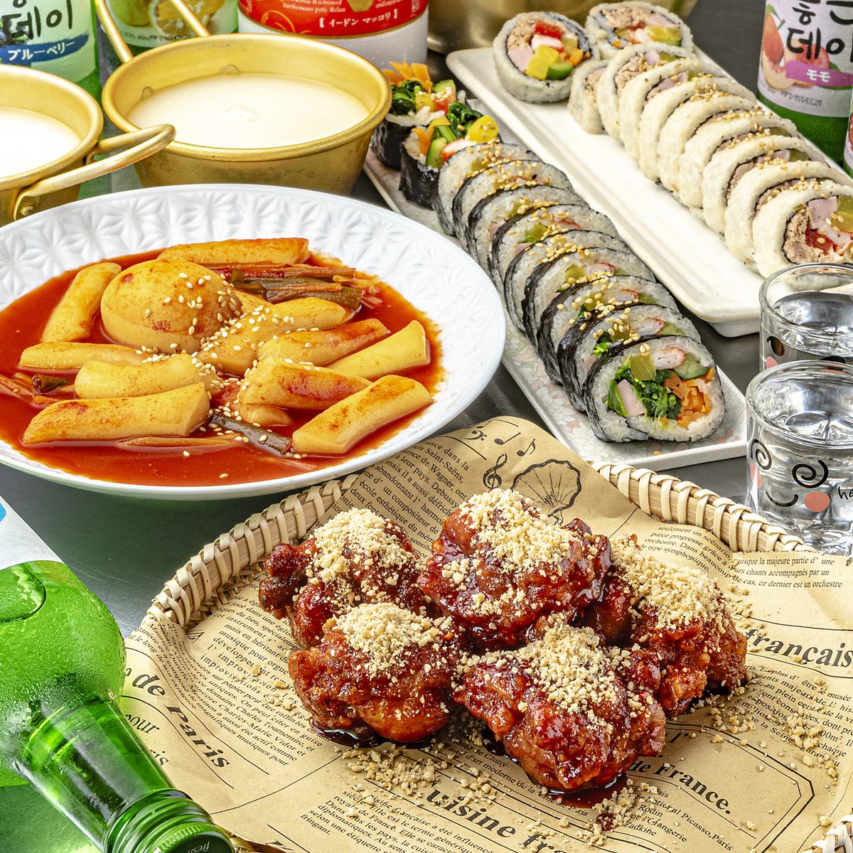本場の味を楽しめる韓国料理が大集合♪サムギョプサルやチーズタッカルビは絶品☆