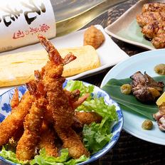 无限畅饮☆享受名古屋美食套餐“名古屋交趾鸡和炸虾塔”5,000日元（含税）