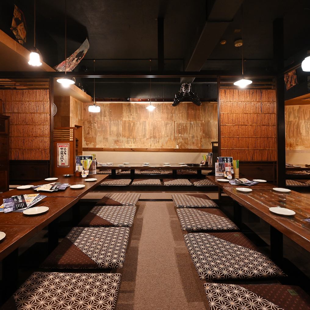 最大宴会70名様迄OK!!３H飲み放題付コースが3000円～ご用意!!